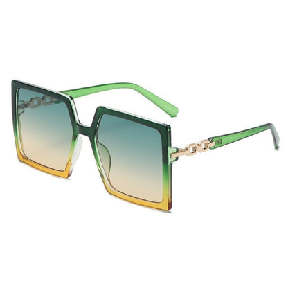 Woman wearing Sporty Sunglasses for Women in outdoor setting
