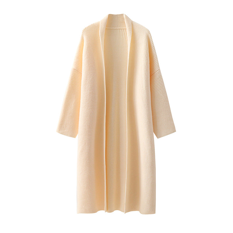 Woman wearing Loose and Elongated Jacket for Women in a stylish urban setting