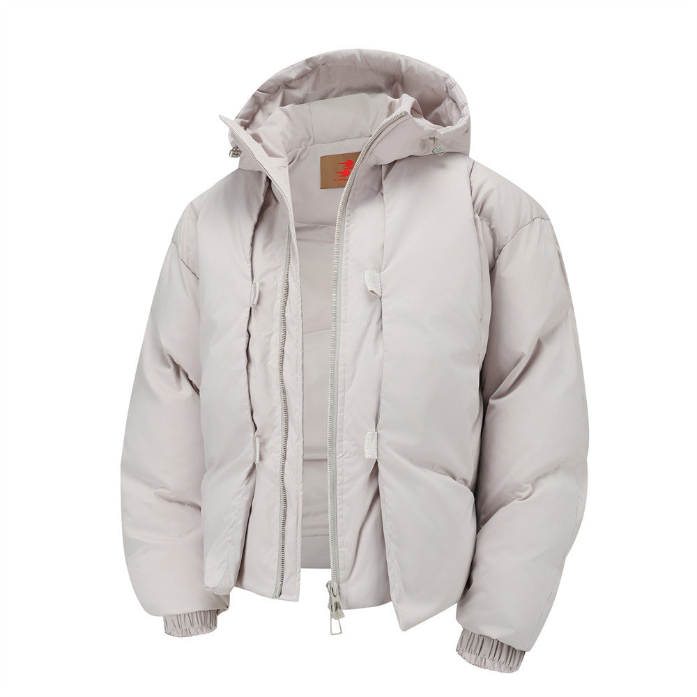 Hooded Cotton Jacket | Tajstylo