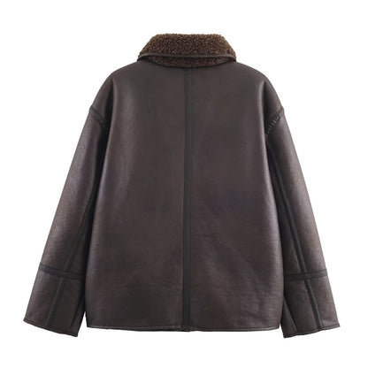 Casual Reversible Coat for Women | Tajstylo