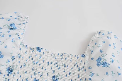Chic Printed Long Dress | Tajstylo