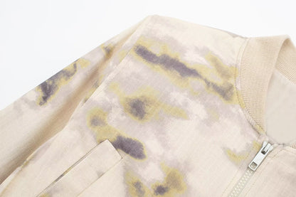 Printed Boho Long Sleeve Jacket | Tajstylo