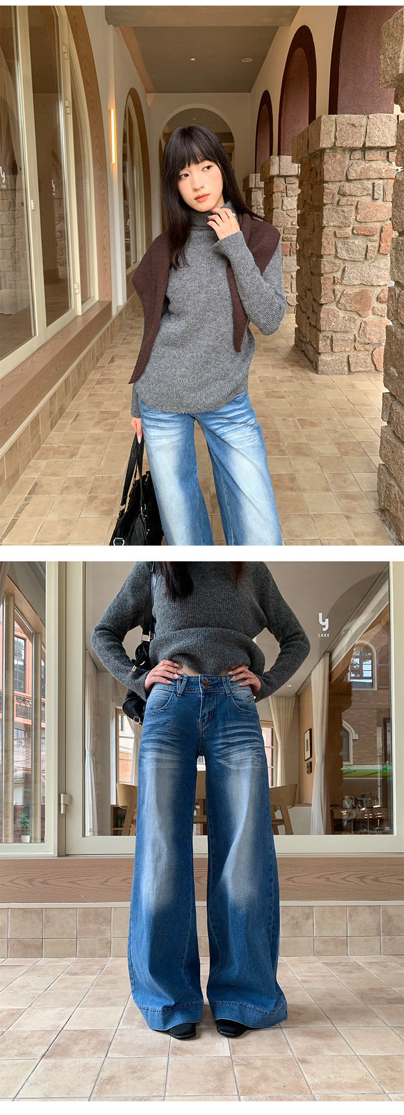 Wide Leg Flare Jeans for Women | Tajstylo