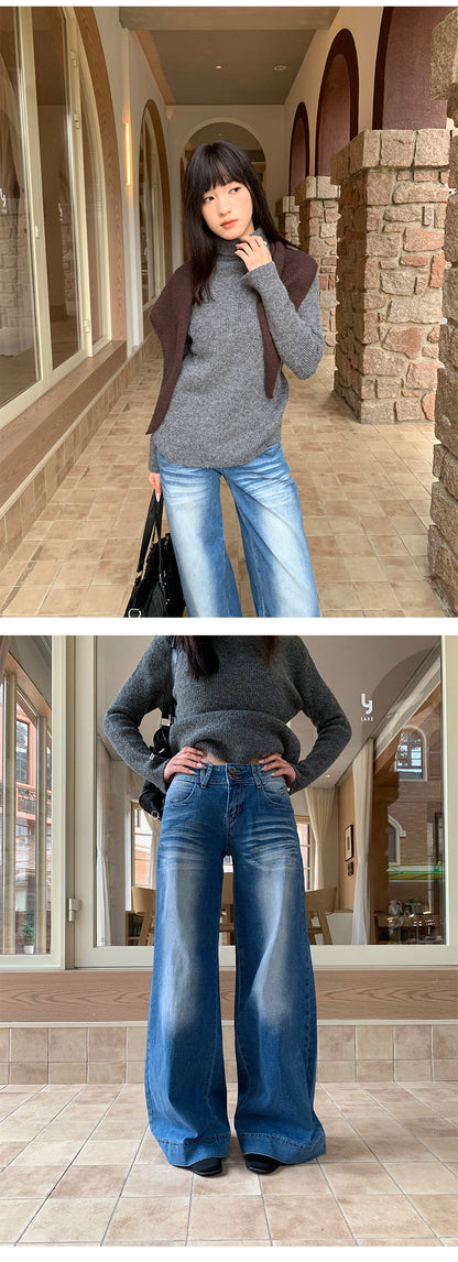 Wide Leg Flare Jeans for Women | Tajstylo
