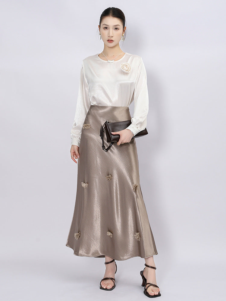 3D Floral Skirt for Women | Tajstylo