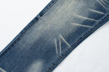 Vintage Washed Wide Leg Denim Pants | Tajstylo