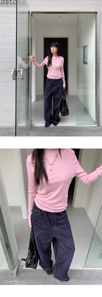Retro Wide Leg Jeans | Tajstylo
