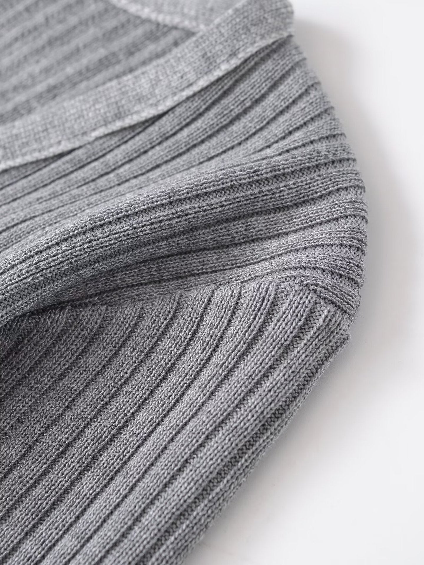 Woman wearing Slim Fit V-Neck Layered Top in a stylish setting