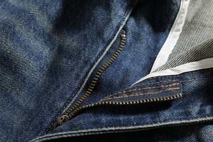 High-Waisted Classic Jeans | Tajstylo