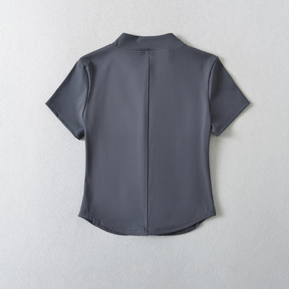 Zipper Short Top | Tajstylo