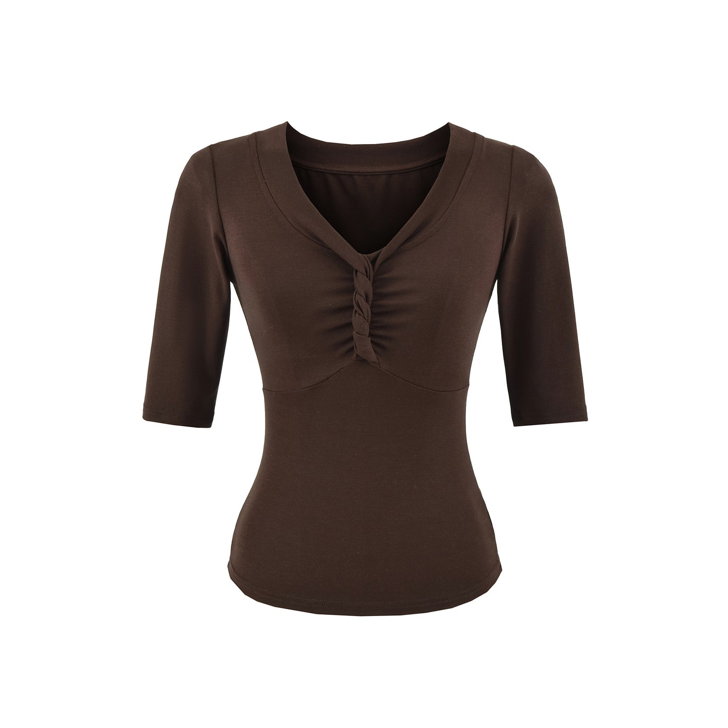 V-Neck Short Sleeve Top for Women | Tajstylo