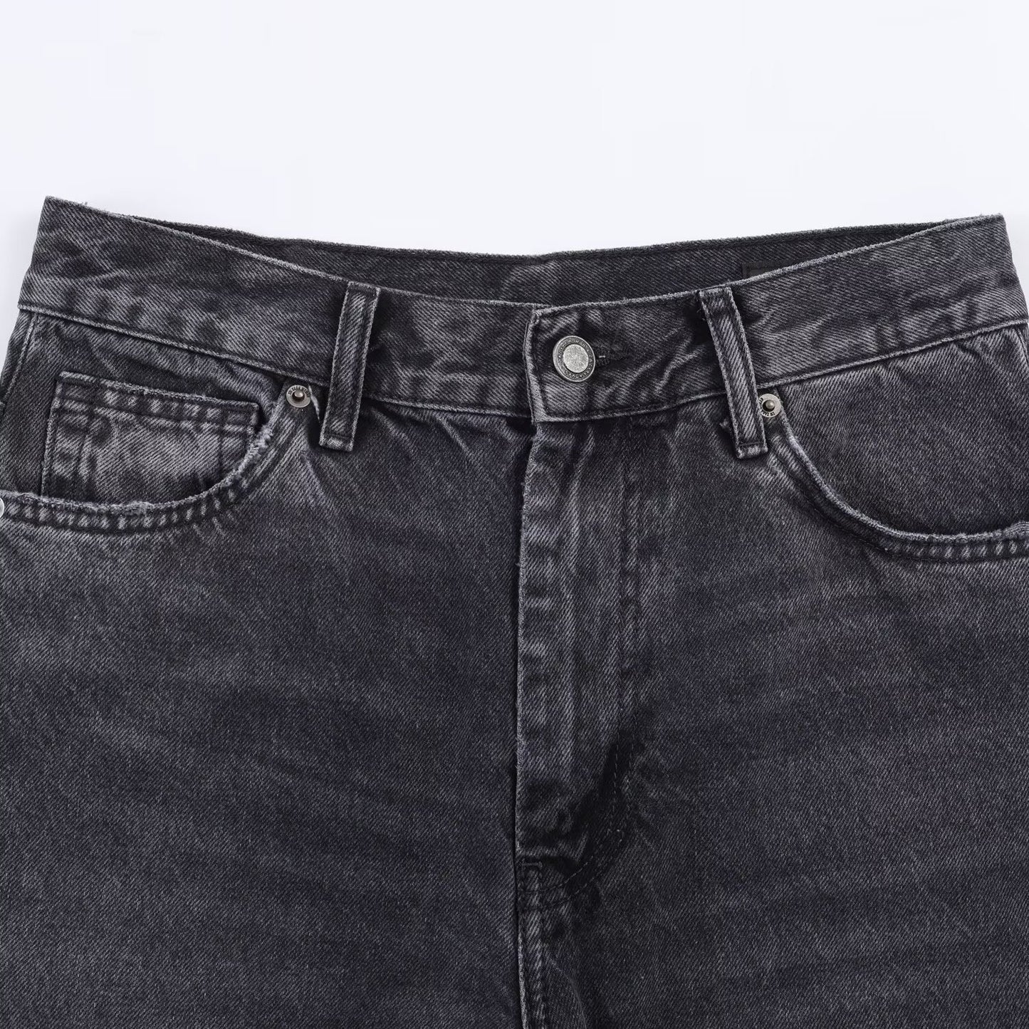 High Waisted Bucket Shaped Jeans | Tajstylo