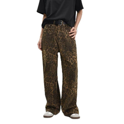 Leopard Print Jeans for Women | Tajstylo