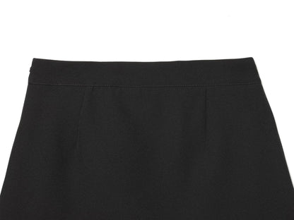 Fitted Suit Dress Wrap Waist A-Line Mini Skirt | Tajstylo