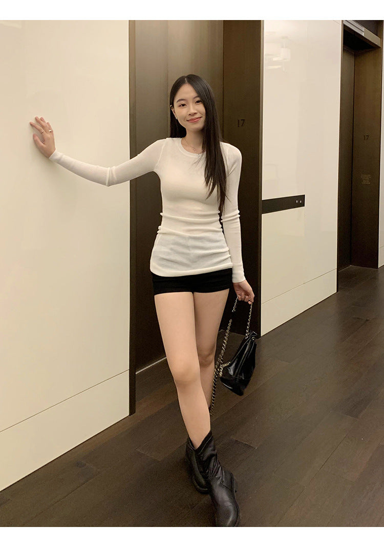 Relaxed Fit Lightweight Knit Top | Tajstylo