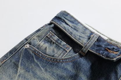 High-Waisted Classic Jeans | Tajstylo