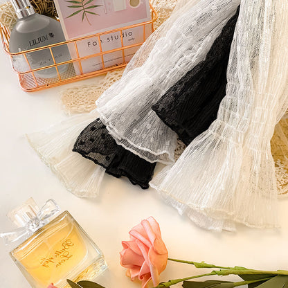 Transparent Korean Lace Blouse | Tajstylo