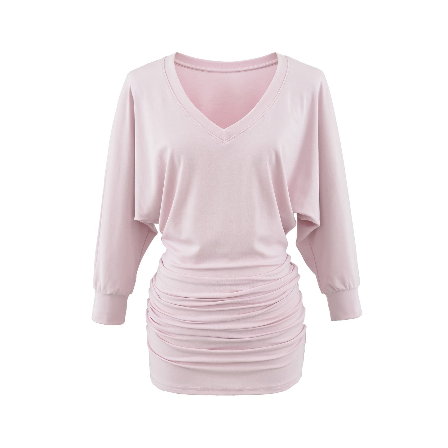 Long Sleeved Color Block Dress | Tajstylo