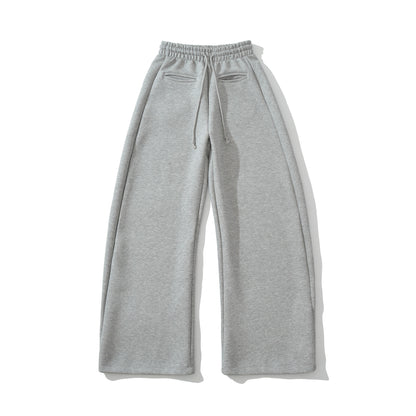 Woman wearing Drawstring Wide Leg Pants in a casual setting