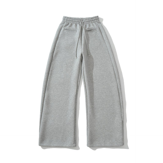 Woman wearing Drawstring Wide Leg Pants in a casual setting