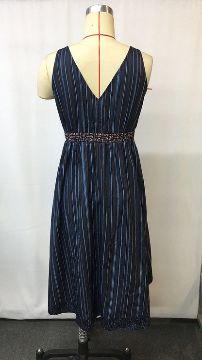 Western Cowgirl Style Printed Mid Length Dress | Tajstylo