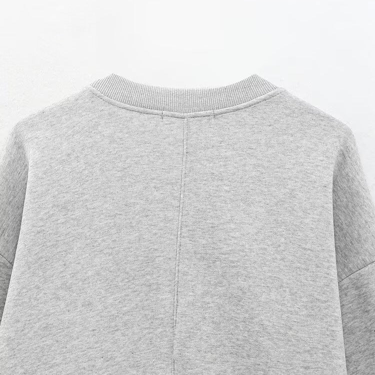 Text Embroidered Hoodie and Joggers Set | Tajstylo