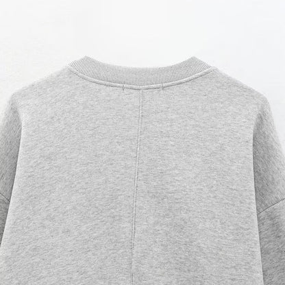 Text Embroidered Hoodie and Joggers Set | Tajstylo