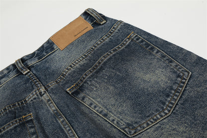 Whitewashed Loose Denim Pants | Tajstylo