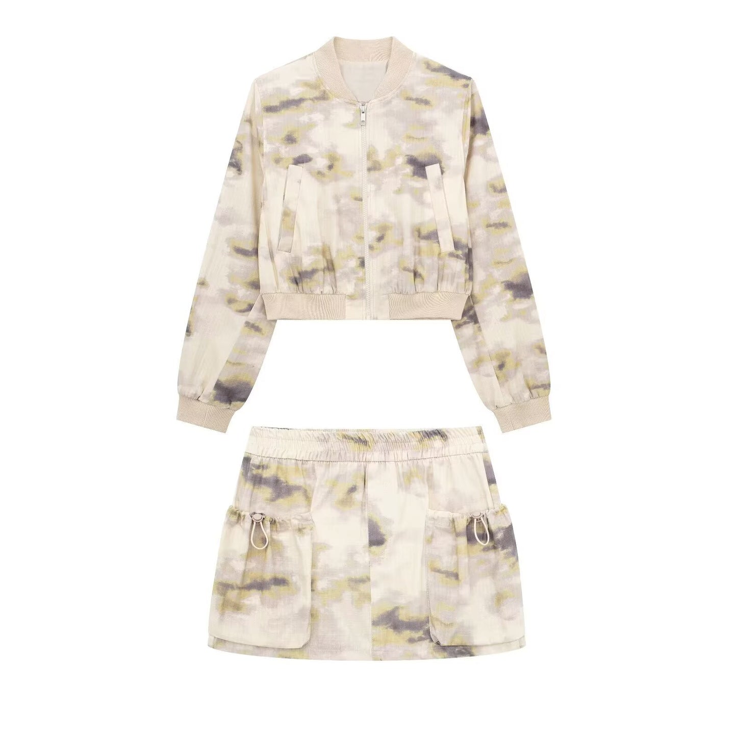 Printed Boho Long Sleeve Jacket | Tajstylo