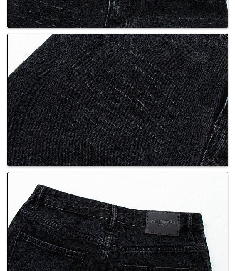 Washed Cat Eye Tapered Fit Pants | Tajstylo