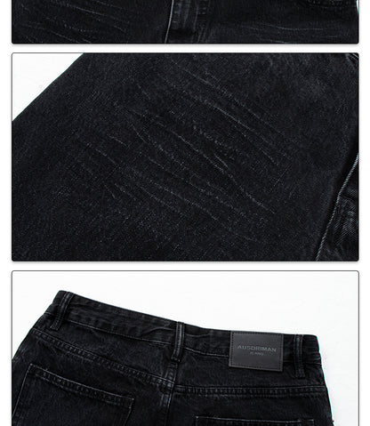 Washed Cat Eye Tapered Fit Pants | Tajstylo