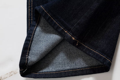 Classic Versatile Denim Flared Pants | Tajstylo