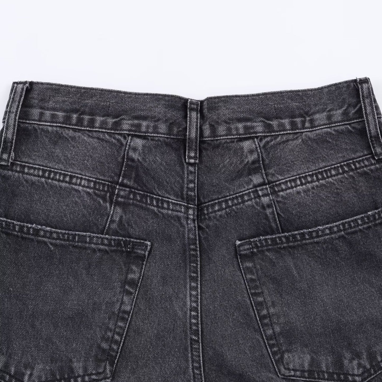 High Waisted Bucket Shaped Jeans | Tajstylo