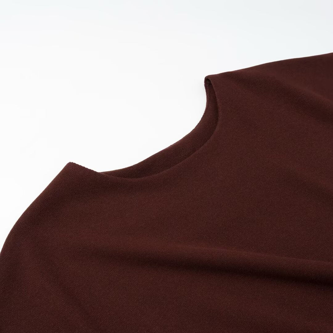 Knot Detail Top and Flute Midi Skirt Set | Tajstylo