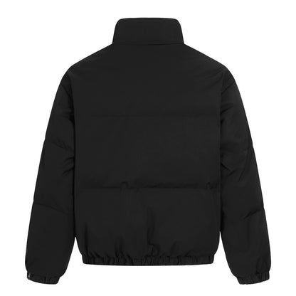 Double Sided Plaid Stand Collar Jacket | Tajstylo