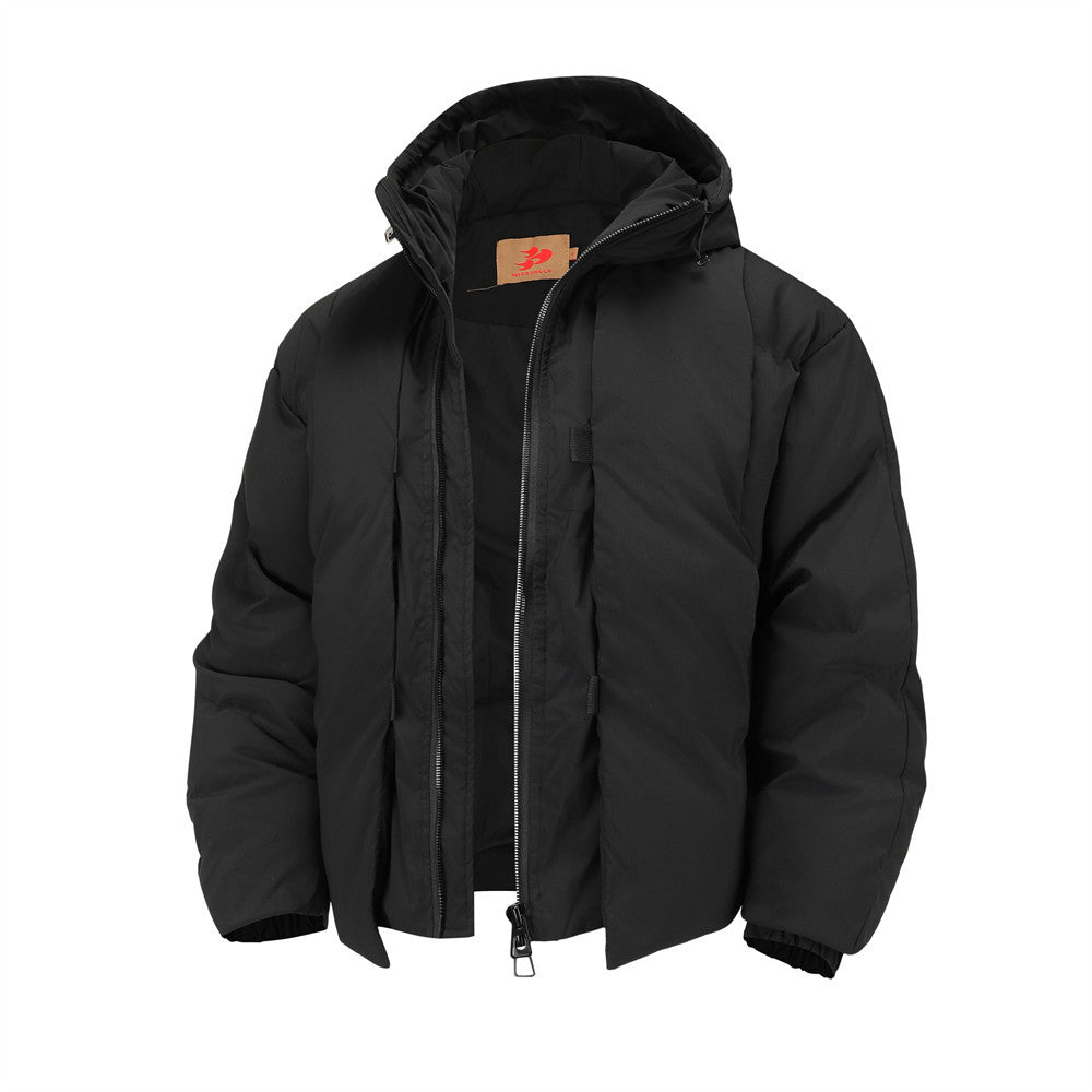 Hooded Cotton Jacket | Tajstylo