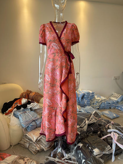 Bohemian Elegant Midi Dress | Tajstylo