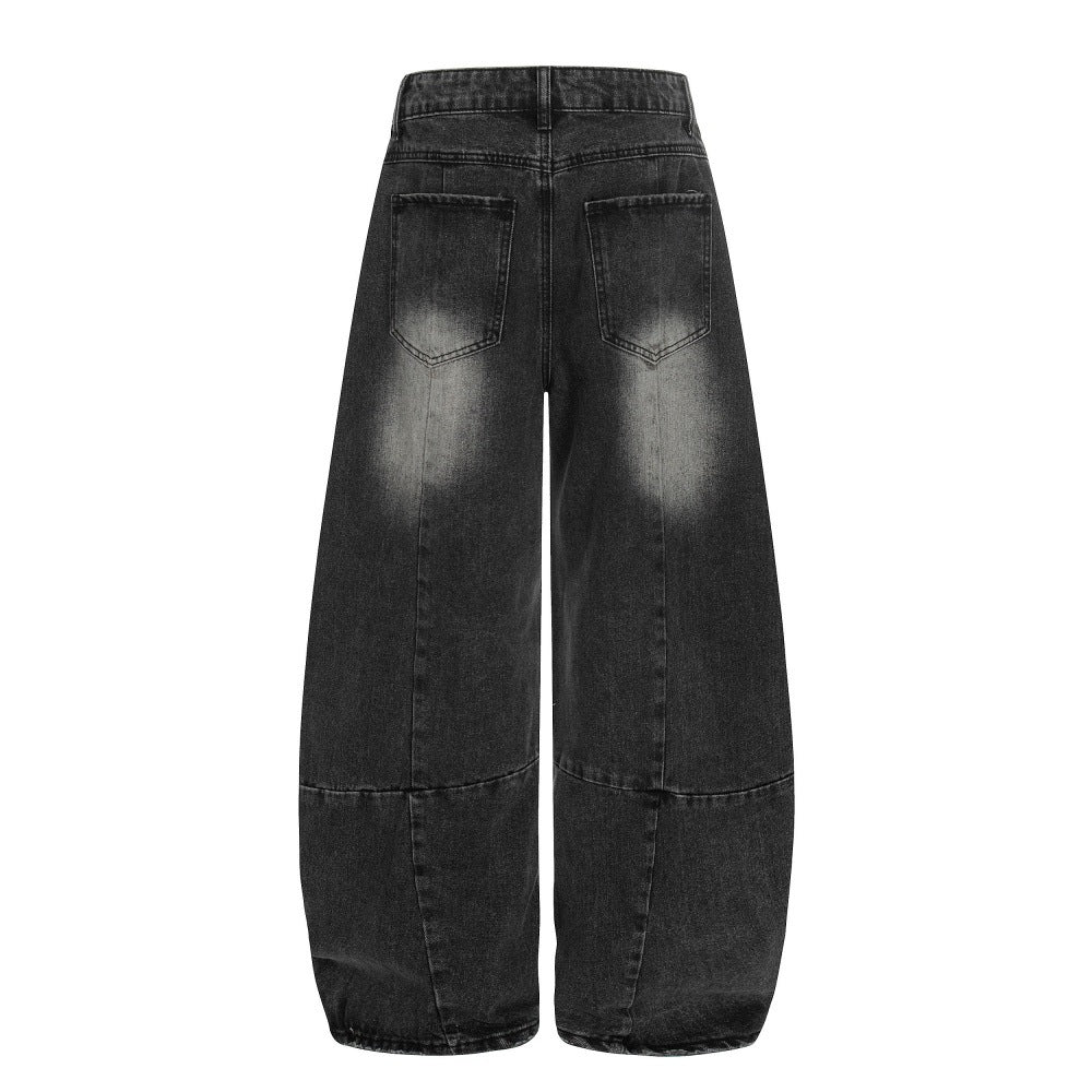 Color Blocked Denim Pants | Tajstylo