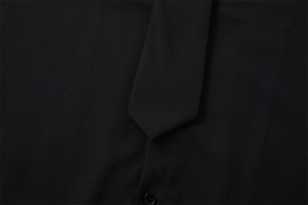 Loose Open Front Long Sleeve Shirt | Tajstylo