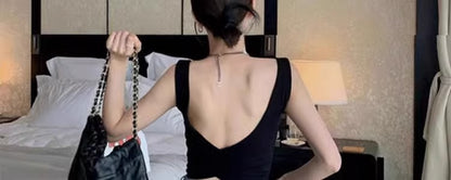 Cross Backless Camisole | Tajstylo