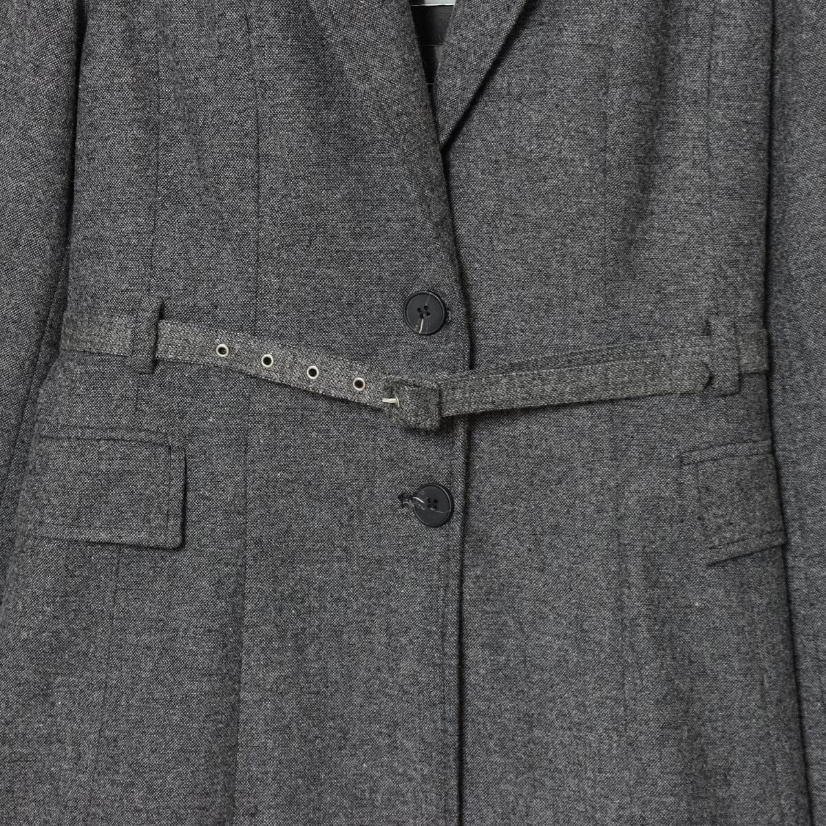 Belt Tied Suit Jacket and Pants Set | Tajstylo