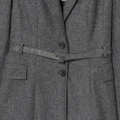 Belt Tied Suit Jacket and Pants Set | Tajstylo