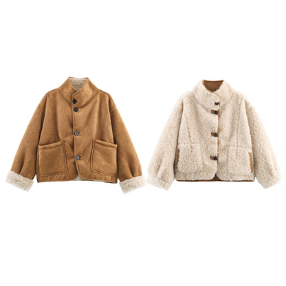 Reversible Jacket Coat for Women | Tajstylo