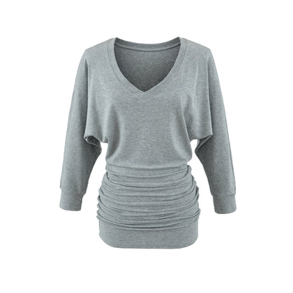 Long Sleeved Color Block Dress | Tajstylo