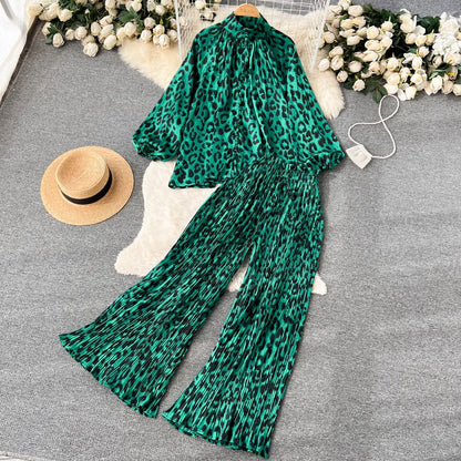 Chic Two Piece Set Top and Pants | Tajstylo