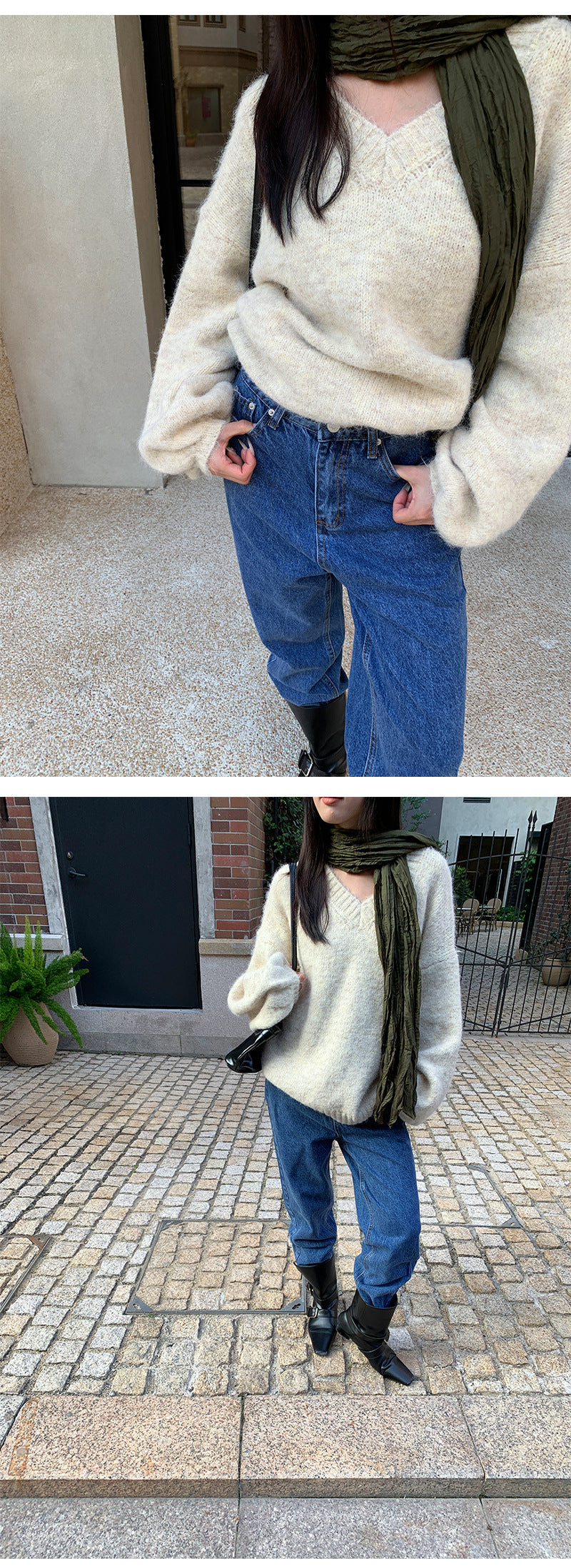 Vintage Casual Straight Leg Jeans | Tajstylo