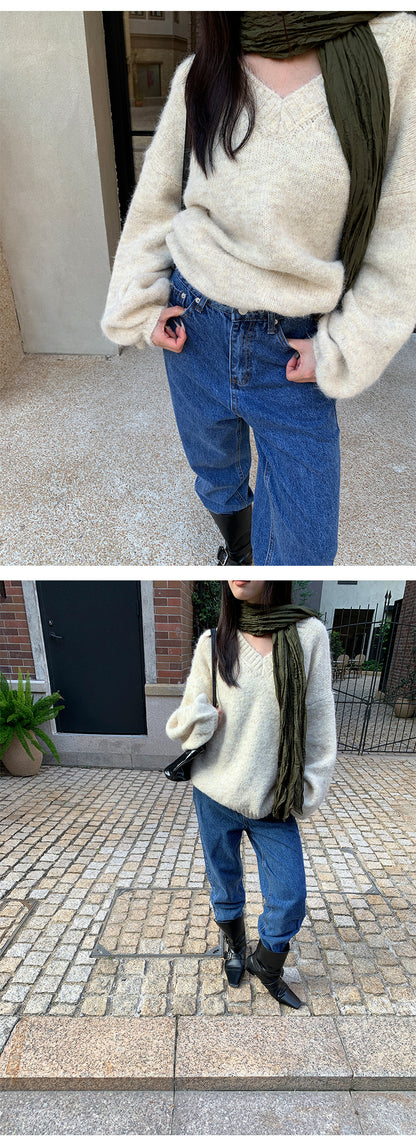 Vintage Casual Straight Leg Jeans | Tajstylo