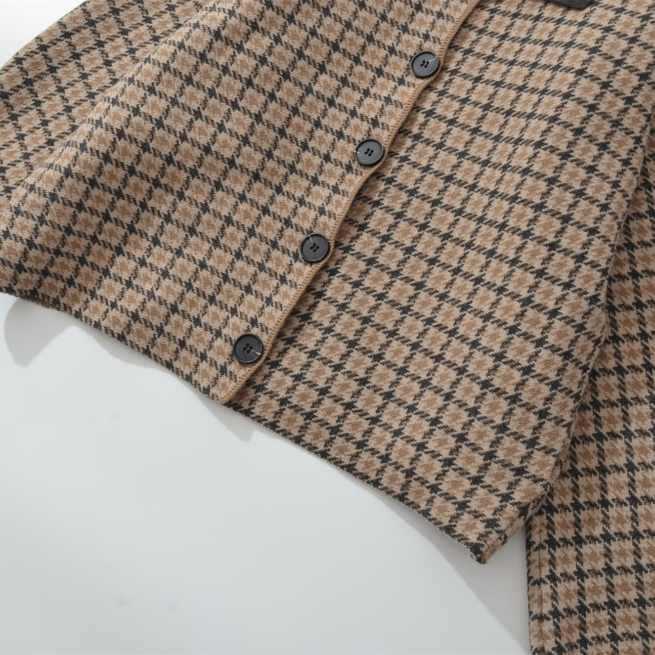 Plaid Casual Loose Jacket Set | Tajstylo