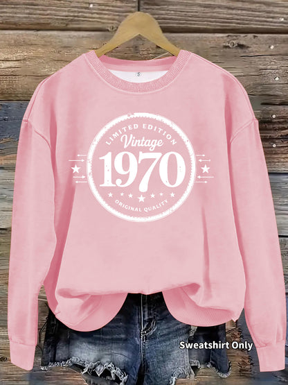 1970 Printed Hoodie for Women | Tajstylo