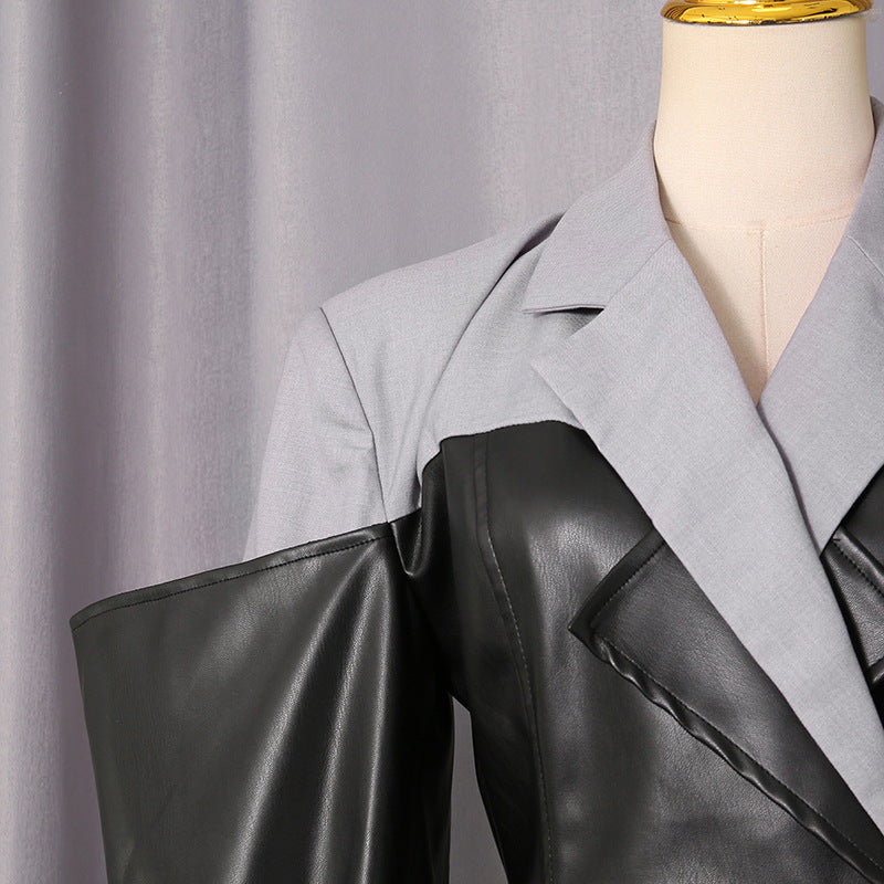 Collage Suit Jacket for Women | Tajstylo